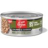 imageORIJEN Chunks ampamp Shreds Wet Cat Food Variety Pack Original  Salmon ampamp Chicken Entres 3oz Cans 12 Count 6 of EachDuck  Liver Entre Chunks  Shreds