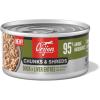 imageORIJEN Chunks ampamp Shreds Wet Cat Food Variety Pack Original  Salmon ampamp Chicken Entres 3oz Cans 12 Count 6 of EachDuck  Liver Entre Chunks  Shreds