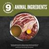 imageORIJEN Chunks ampamp Shreds Wet Cat Food Variety Pack Original  Salmon ampamp Chicken Entres 3oz Cans 12 Count 6 of EachDuck  Liver Entre Chunks  Shreds
