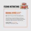 imageORIJEN Chunks ampamp Shreds Wet Cat Food Variety Pack Original  Salmon ampamp Chicken Entres 3oz Cans 12 Count 6 of EachOriginal Entre Chunks  Shreds
