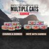 imageORIJEN Chunks ampamp Shreds Wet Cat Food Variety Pack Original  Salmon ampamp Chicken Entres 3oz Cans 12 Count 6 of EachRegional Red Entre Chunks  Shreds