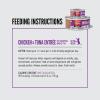 imageORIJEN Chunks ampamp Shreds Wet Cat FoodChicken and Tuna Kitten Entre 55oz Cans 6 Count