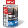 imageORIJEN Pate Wet Dog Food Chicken Recipe with Liver 128oz Cans 12 CountOriginal with Liver Pt