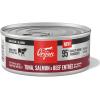 imageORIJEN Premium Pate Wet Cat Food Variety Pack Original  Duck ampamp Chicken Recipes 3oz Cans 12 Count 6 of EachTuna  Salmon  Beef