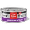 imageORIJEN Premium Pate Wet Kitten Cat Food in Bone Broth Chicken ampamp Salmon Entre 55oz Cans 6 Count