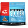imageORIJEN Freeze Dried Cat Treats Grain Free High Protein Raw Animal Ingredients Original 125oz BagSix Fish Recipe