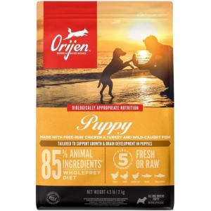 imageORIJEN Grain Free High Protein Dry Dog Food Puppy Recipe 45lb Bag