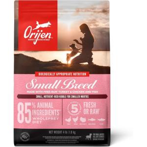 imageORIJEN Grain Free High Protein Dry Dog Food Small Breed Recipe 4lb Bag