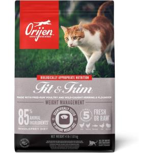imageORIJEN Grain Free High Protein Premium Dry Cat Food Original Recipe 7lb BagFit  Trim Recipe