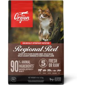 imageORIJEN Grain Free High Protein Premium Dry Cat Food Original Recipe 7lb BagRegional Red Recipe