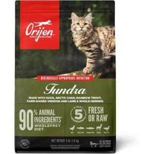 imageORIJEN Grain Free High Protein Premium Dry Cat Food Original Recipe 7lb BagTundra Recipe