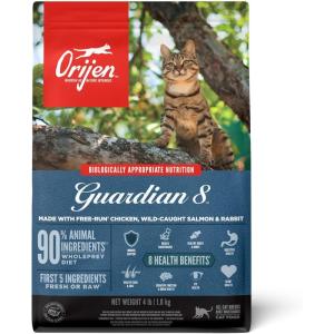 imageORIJEN Guardian 8 Grain Free High Protein Premium Dry Cat Food 10lb BagGuardian 8 Recipe