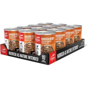 imageORIJEN Pate Wet Dog Food Chicken Recipe with Liver 128oz Cans 12 CountChicken Stew