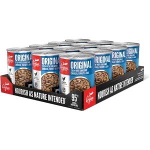 imageORIJEN Pate Wet Dog Food Chicken Recipe with Liver 128oz Cans 12 CountOriginal Stew