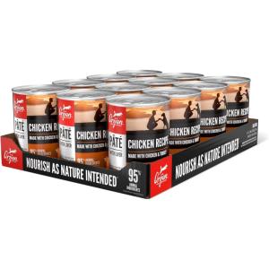 imageORIJEN Pate Wet Dog Food Chicken Recipe with Liver 128oz Cans 12 CountPoultry with Liver Pt