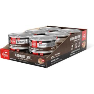 imageORIJEN Premium Pate Wet Cat Food Variety Pack Original  Duck ampamp Chicken Recipes 3oz Cans 12 Count 6 of EachRegional Red Entre Pt
