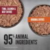 imageORIJEN Premium Pate Wet Cat Food Variety Pack Tuna Salmon ampamp Beef  Original Entres 3oz Cans 12 Count 6 of Each