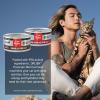 imageORIJEN Premium Pate Wet Cat Food Variety Pack Tuna Salmon ampamp Beef  Regional Red Entres 3oz Cans 12 Count 6 of Each